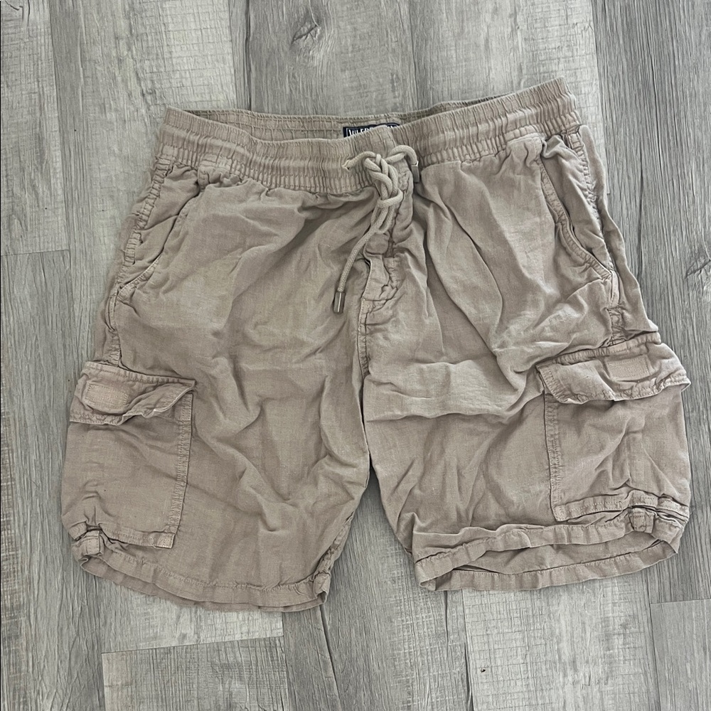 Vilebrequin Men's Taupe Cargo Shorts